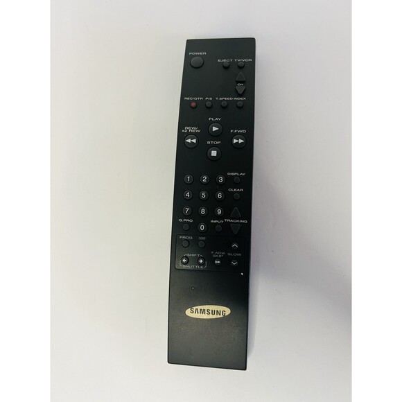 Samsung TV/ VCR Remote Control Arched body - Picture 2 of 7